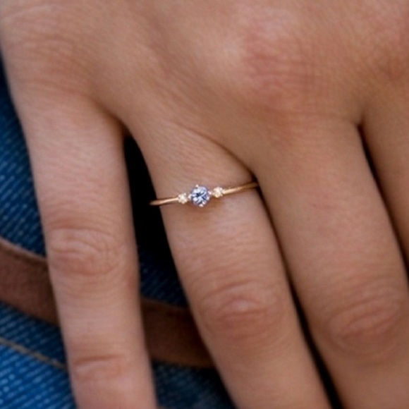 NWT 18k gold four piece Ring Set - Picture 6 of 16